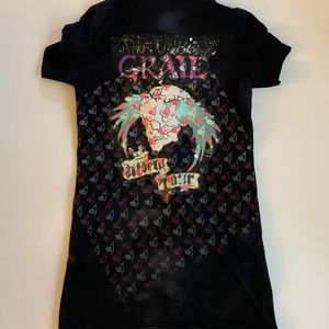 Rails Short Sleeve Hooded Sweatshirt